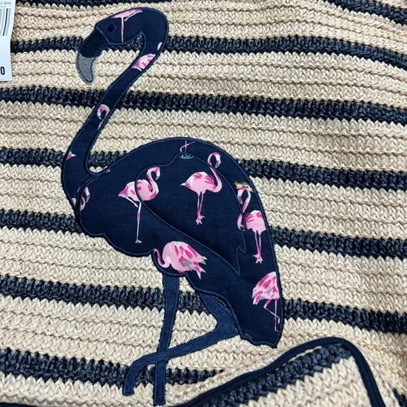 Vera Bradley Seashore Tote Beach Fiesta Wristlet Clutch Bag Pink Flamingo - Picture 5 of 13